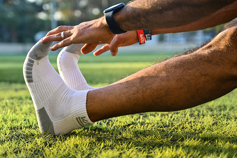 Quarter Athletic Socken - weiß