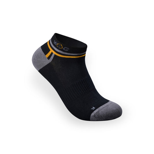 Low-Cut Athletic Socks Black