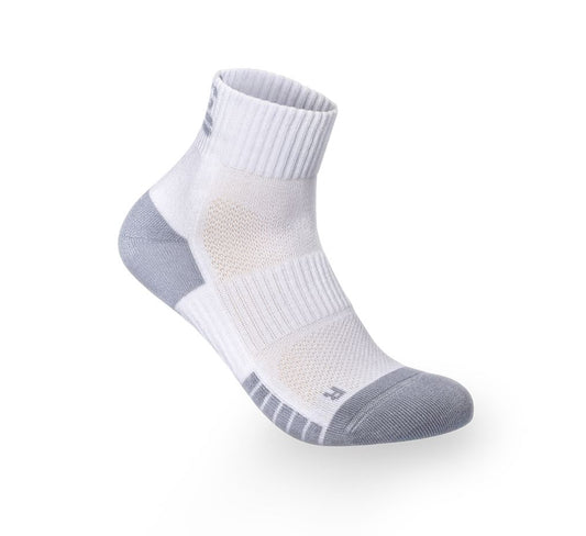 Quarter Athletic Socks - white